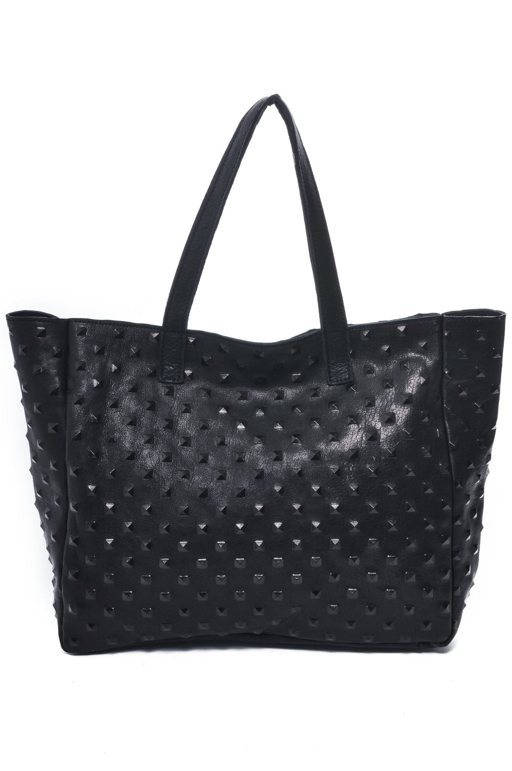 AMBER Black Studded - Carla Mancini Handbags
