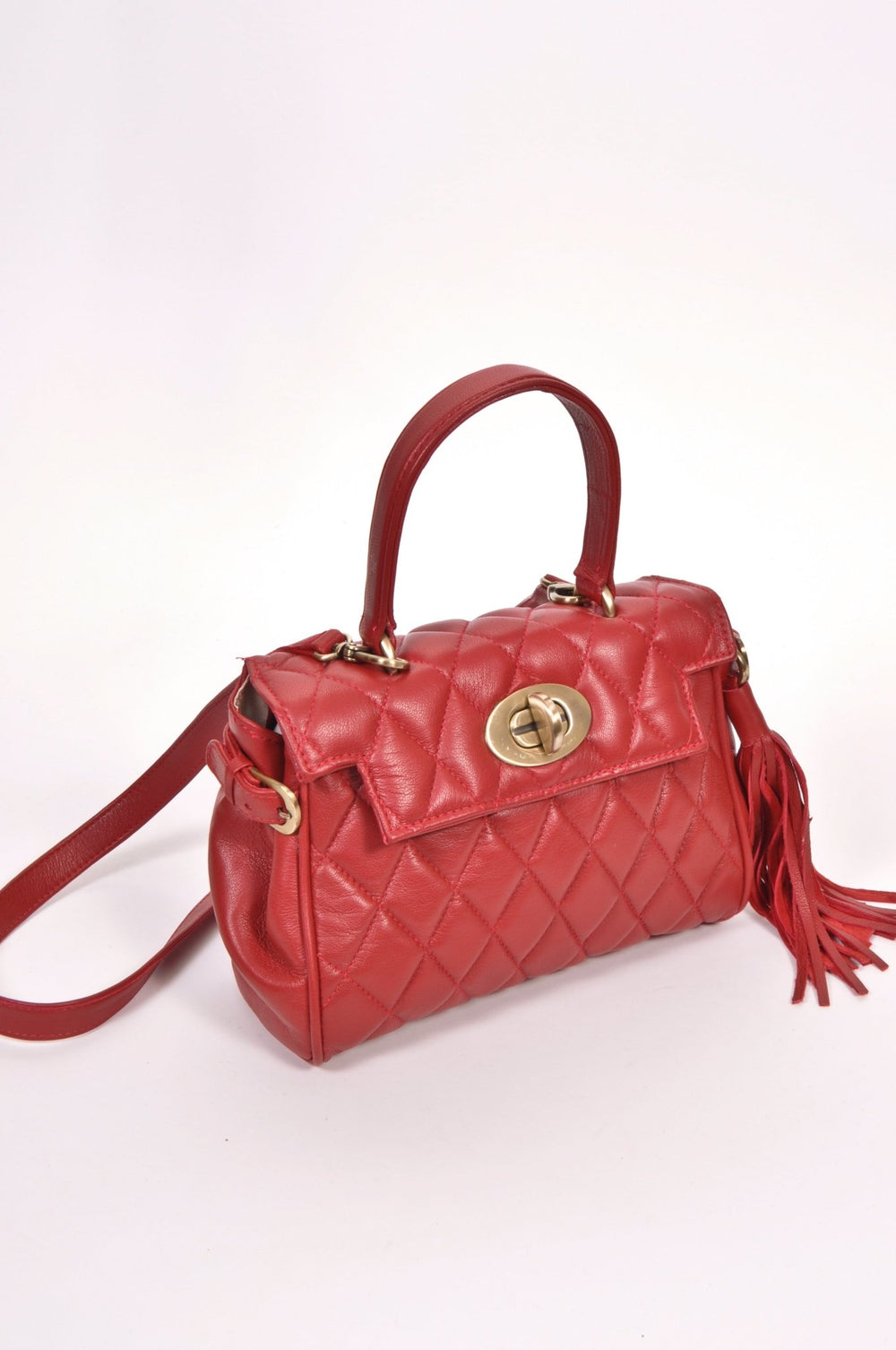 CM75 Red - Carla Mancini Handbags