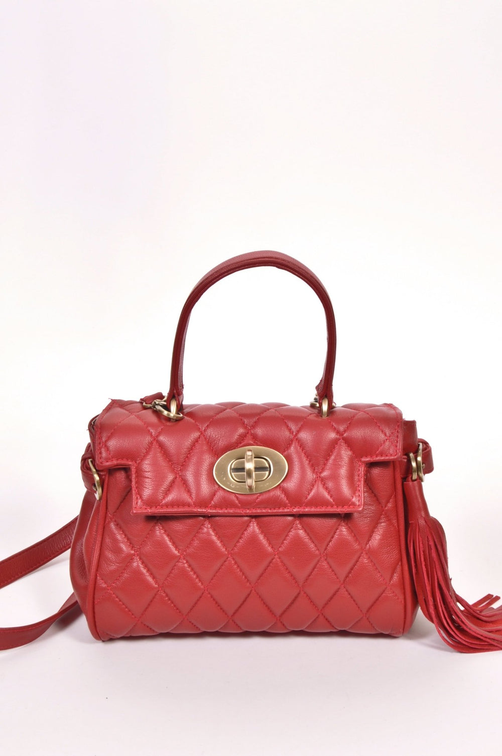 CM75 Red - Carla Mancini Handbags