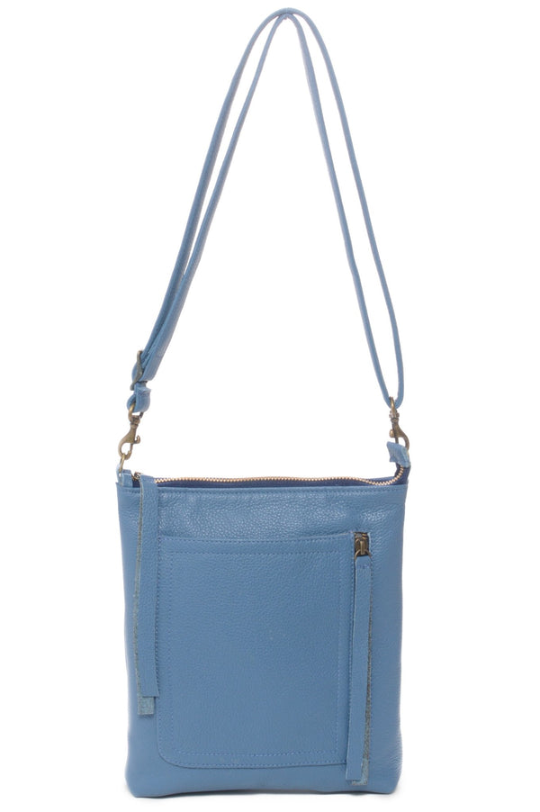 EMMA Aqua Blue - Carla Mancini Handbags