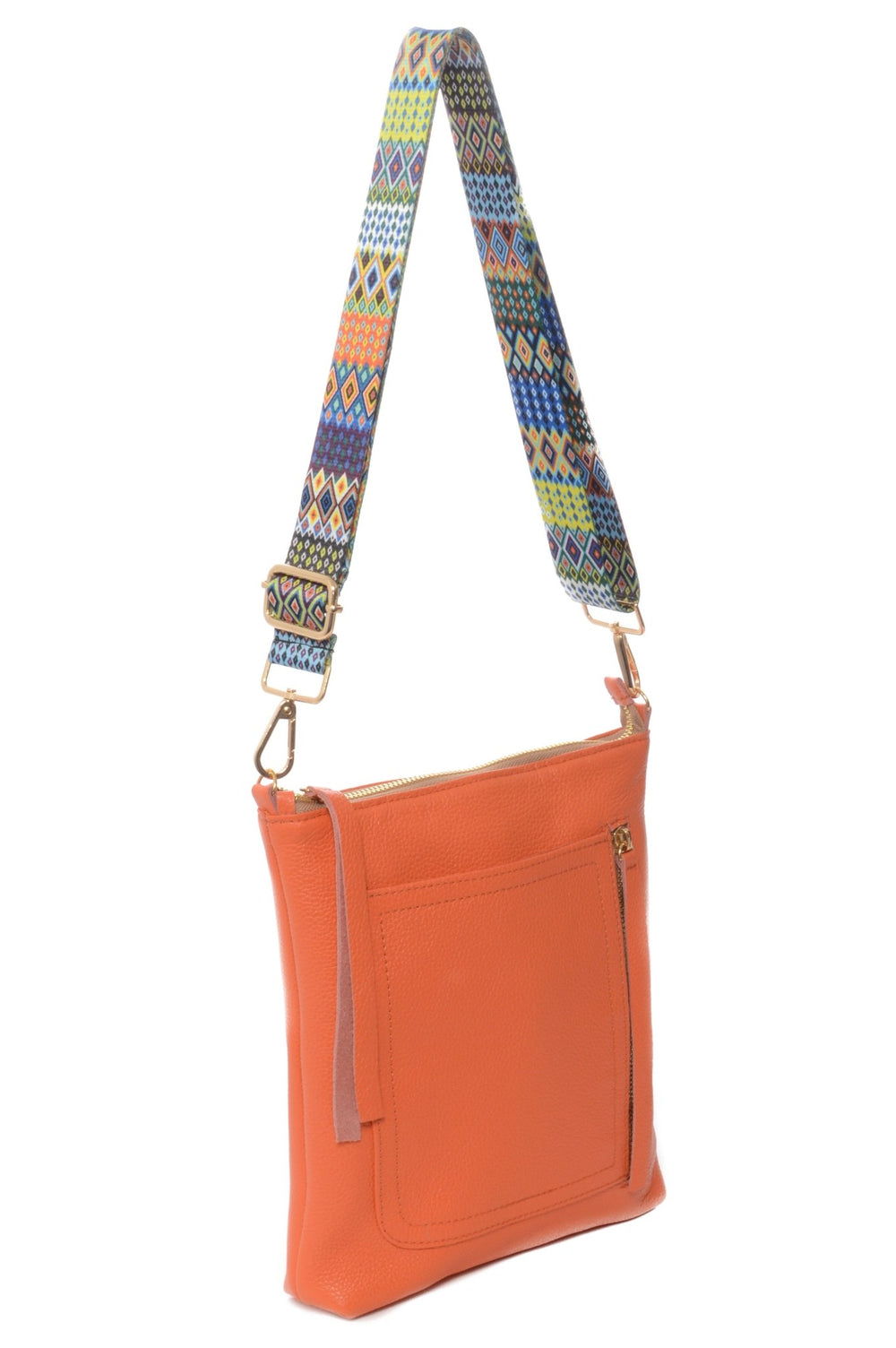 EMMA GS1 Orange - Carla Mancini Handbags